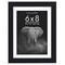 Americanflat Gallery-Style Picture Frame with Mat - Showcase Artwork, Prints, and Photos - Shatter Resistant Glass - Hanging Hardware with Drywall Anchor